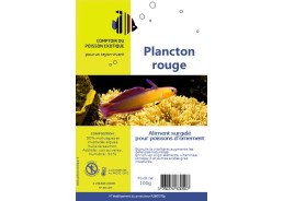 Plancton rouge - Blister 100 gr - Blister 100 gr - Comptoir du Poisson exotique