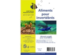 Nourriture spéciale invertébrés - Blister 100 gr - Blister 100 gr - Comptoir du Poisson exotique