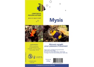 Mysis - Blister 100 gr - Blister 100 gr - Comptoir du Poisson exotique