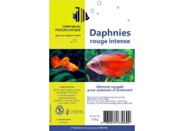 Daphnies rouges intenses - Blister 100 gr - Blister 100 gr - Comptoir du Poisson exotique