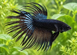 Betta crowntail mâle sélect...
